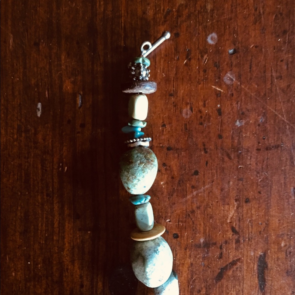 🌞🌛Beautiful Artist  African Turquoise Bracelet - Picture 4 of 7